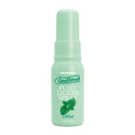 GoodHead Pussy Licker Spray Mint Flavor