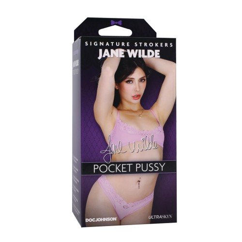 Pocket Pussy ULTRASKYN de Strokers Signature Jane Wilde Vainilla