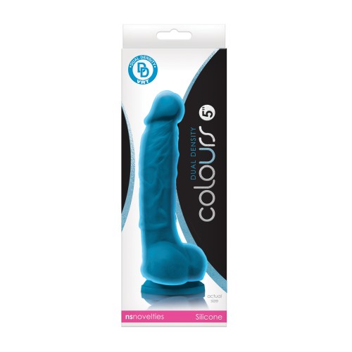 Dildo de Densidad Doble 5" Colours para Experiencia Realista