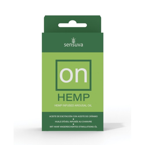 Aceite de Estimulación ON Hemp - 5 ml Caja Mediana