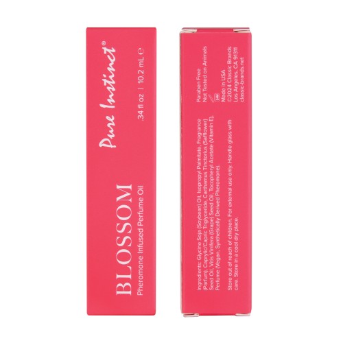 Aceite Perfume Feromona Pure Instinct Roll On Blossom 10.2 ml