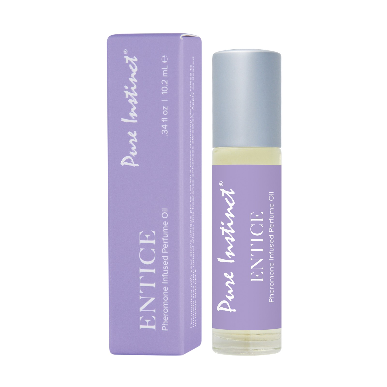 Pure Instinct Pheromone Perfume Oil Roll On Entice 10.2ml