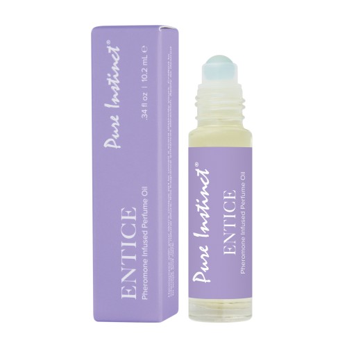 Pure Instinct Pheromone Perfume Oil Roll On Entice 10.2ml