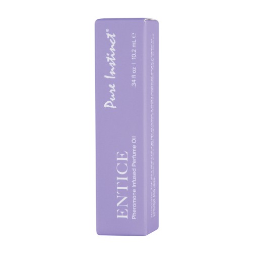 Pure Instinct Pheromone Perfume Oil Roll On Entice 10.2ml