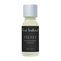 Pure Instinct Pheromone Perfume Oil Velvet 15 ml Dropper Glass