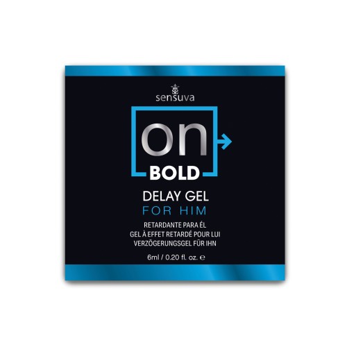 ON Bold Delay Gel Single Use Pack