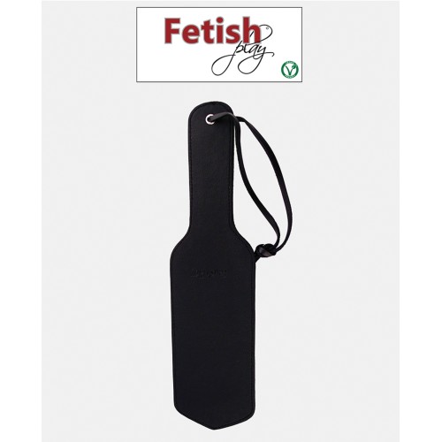 Palanqueta de Cuero Vegano Rouge Fetish - Negro