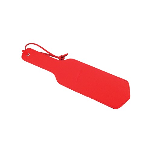 Rouge Fetish Vegan Leather Paddle Red