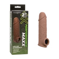 Performance Maxx Life-Like 7 Inch Penis Extension - Brown