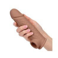 Performance Maxx Life-Like 7 Inch Penis Extension - Brown