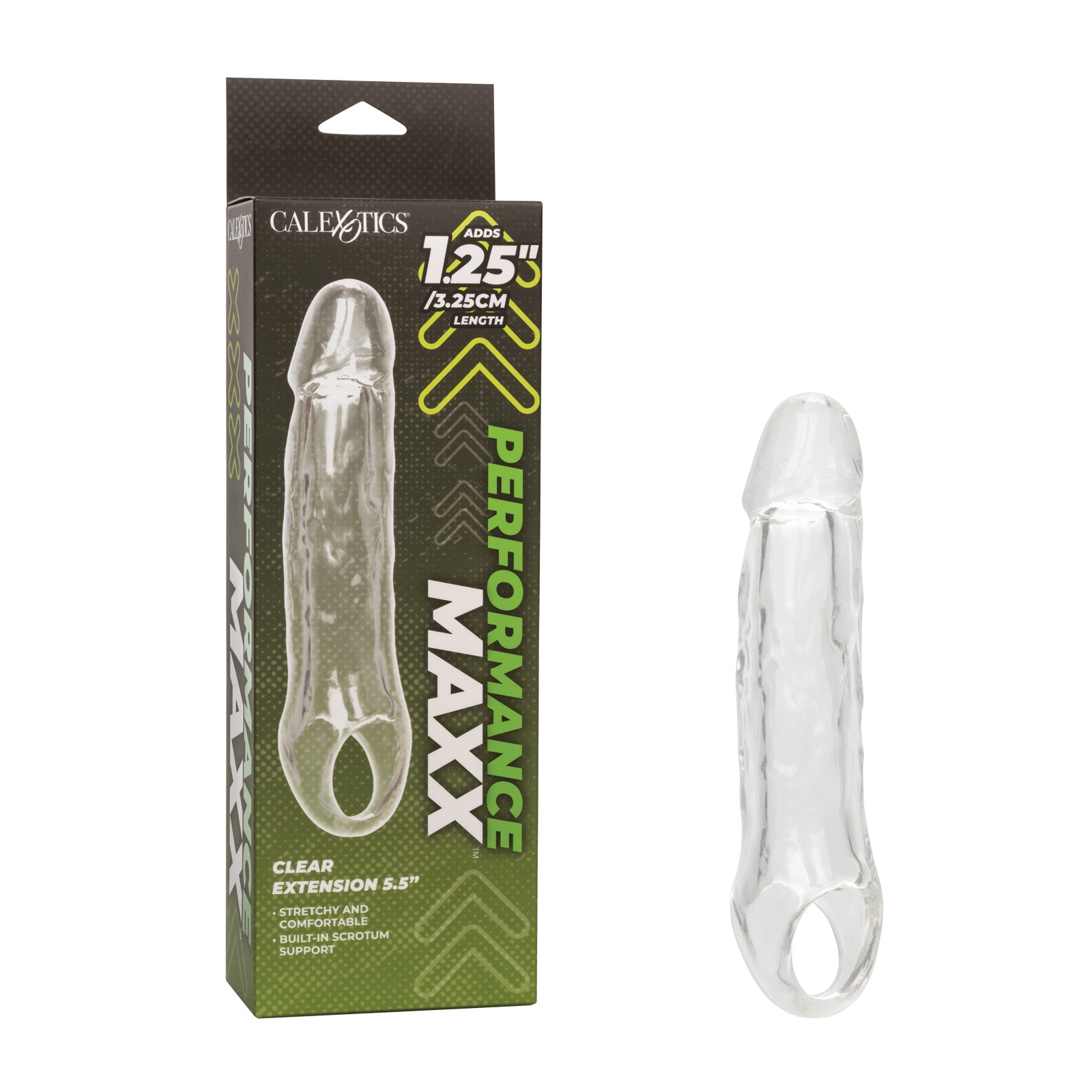 Extensión de Pene Performance Maxx 5.5 Pulgadas Transparente