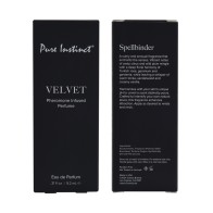 Perfume de Feromonas Pure Instinct Velvet - Spray de 9.2 ml