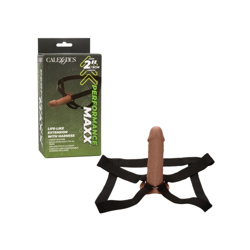 Performance Maxx Life-Like Penis Extension with Harness