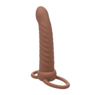 Performance Maxx Dual Penetrator - Brown - Rechargeable Pleasure