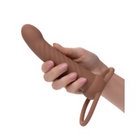 Performance Maxx Dual Penetrator - Brown - Rechargeable Pleasure