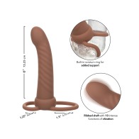 Performance Maxx Dual Penetrator - Brown - Rechargeable Pleasure