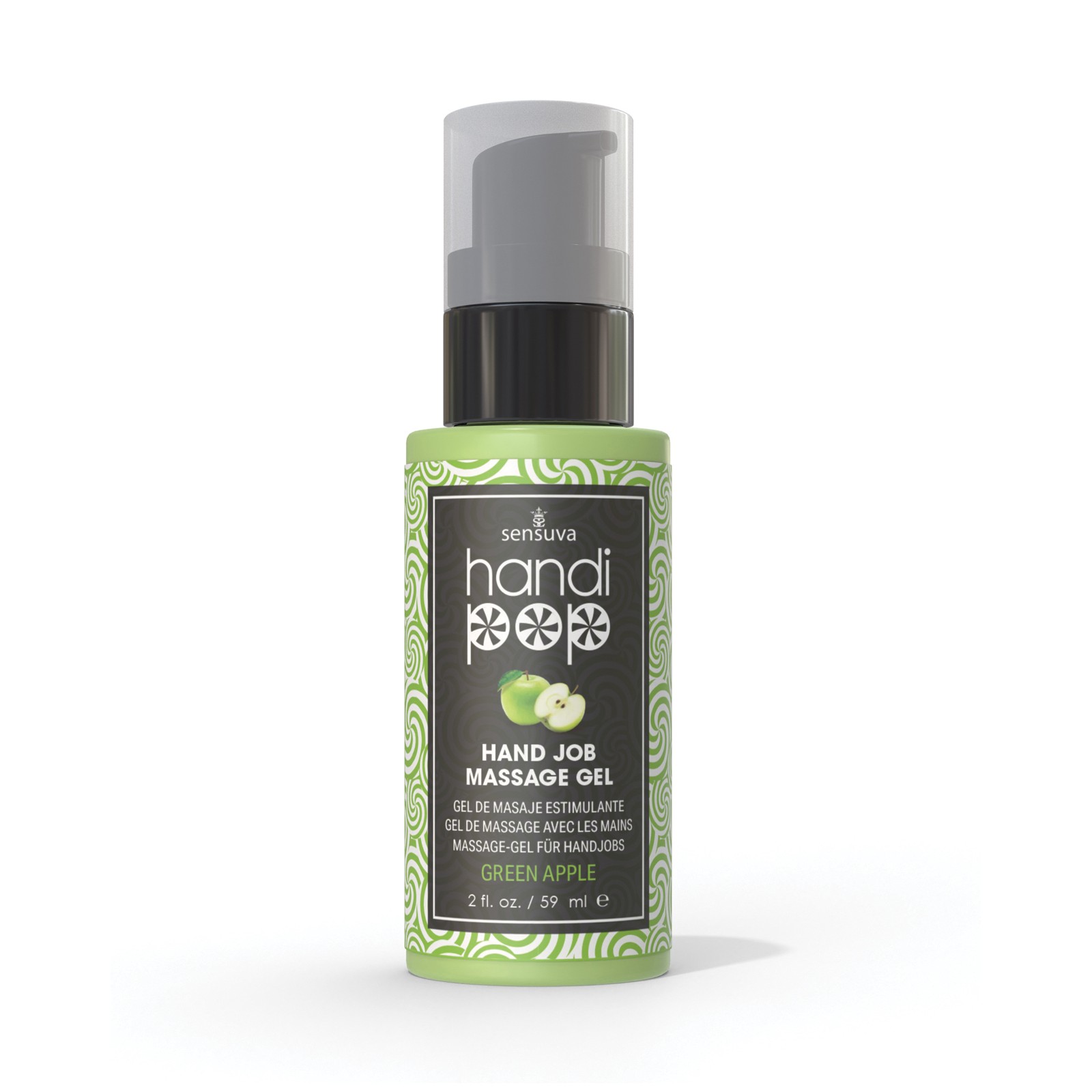 Handipop Massage Gel - Green Apple Flavor