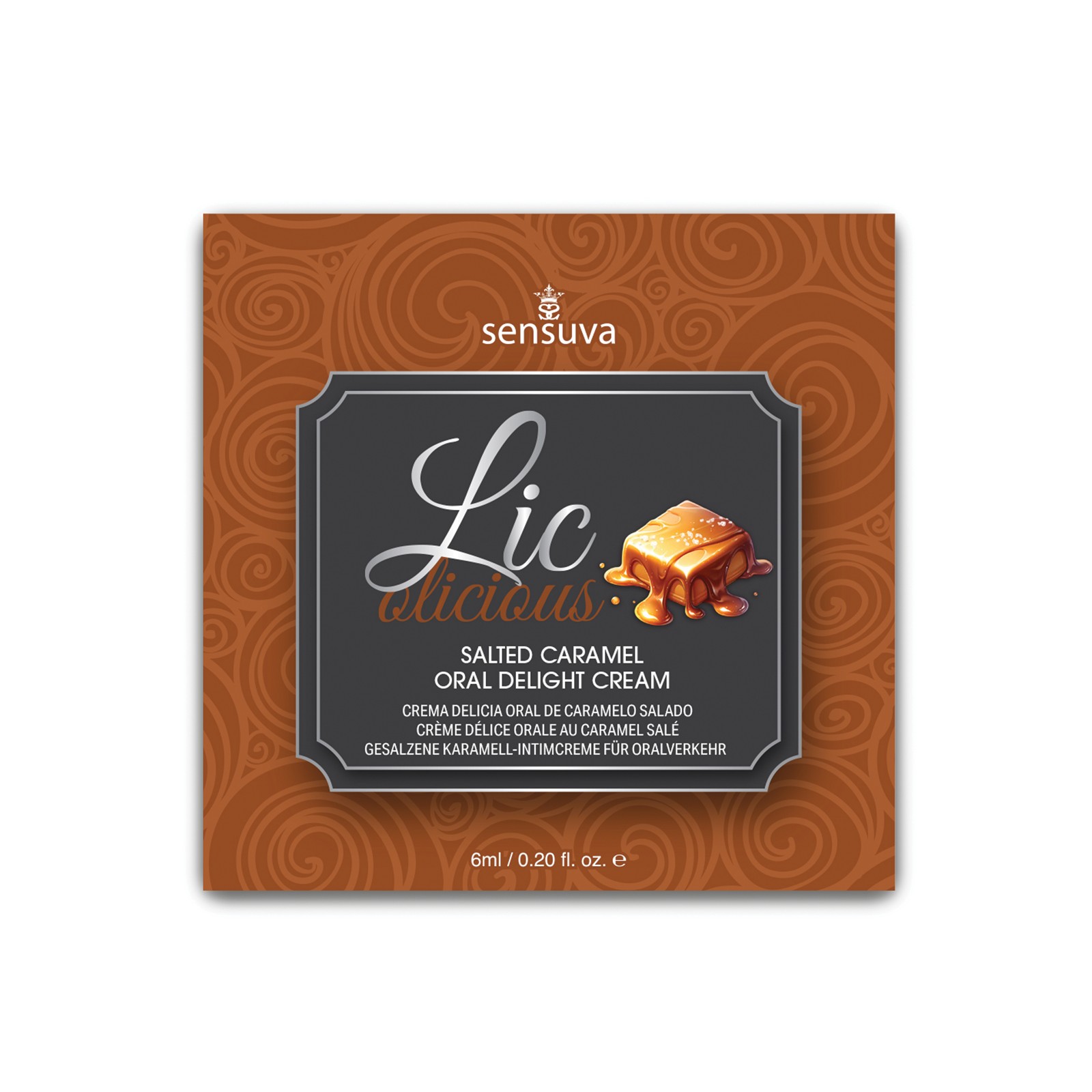 Lic O Licious Caramelo Salado Crema Oral para Placer Dulce