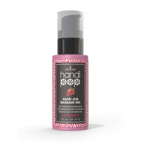 Handipop Hand Job Massage Gel - Strawberry