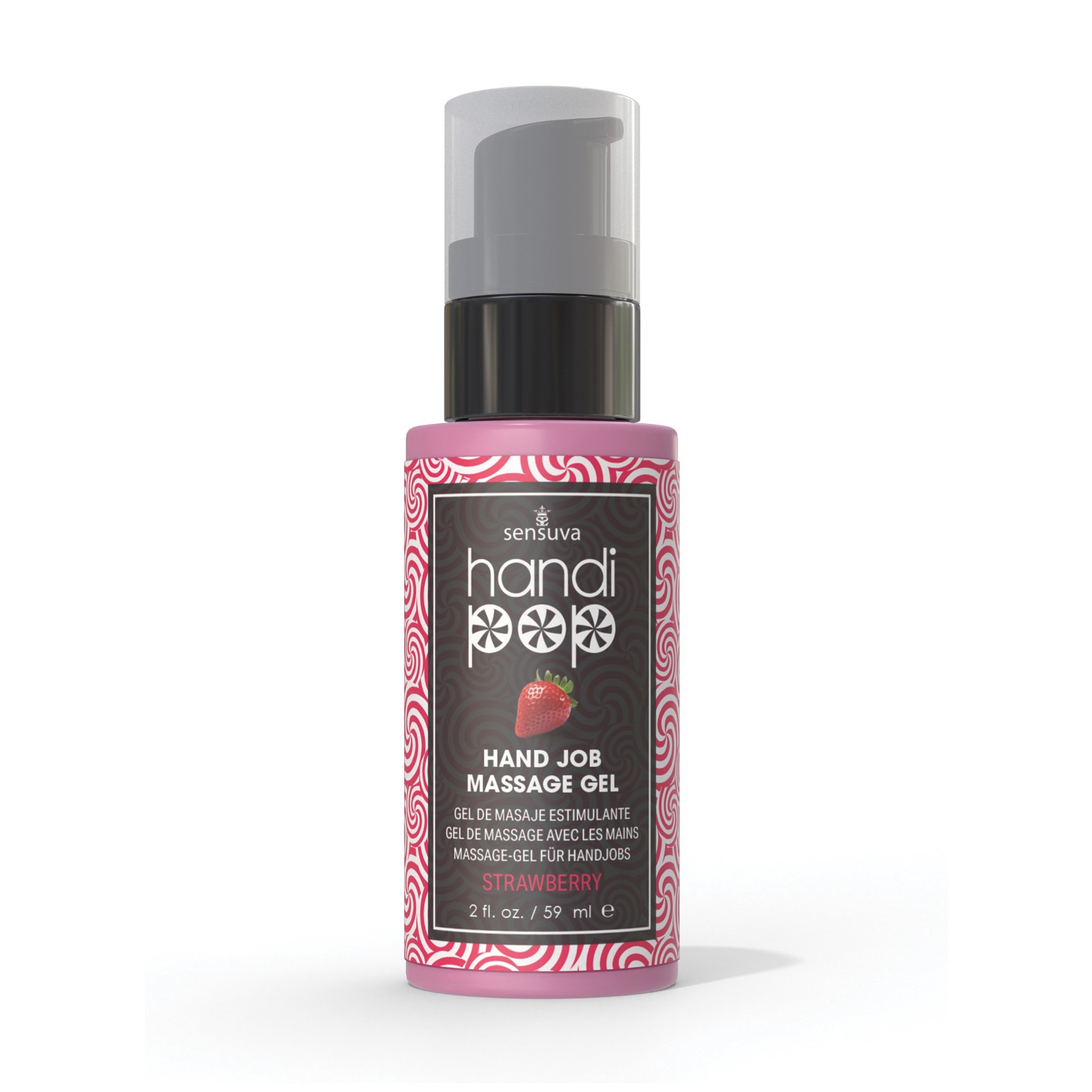 Handipop Hand Job Massage Gel - Strawberry