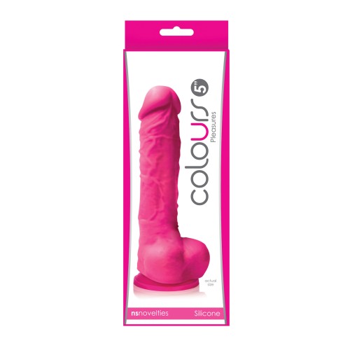 Colours Pleasures 5 Inch Dildo Pink