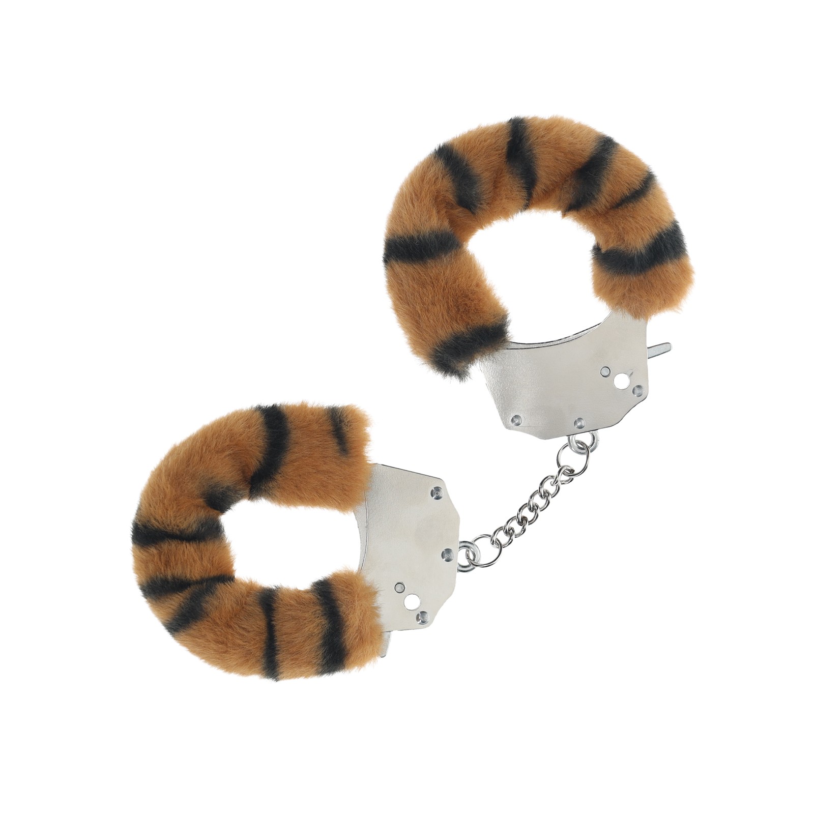 Shots Ouch Heavy-duty Fluffy Handcuffs Tiger