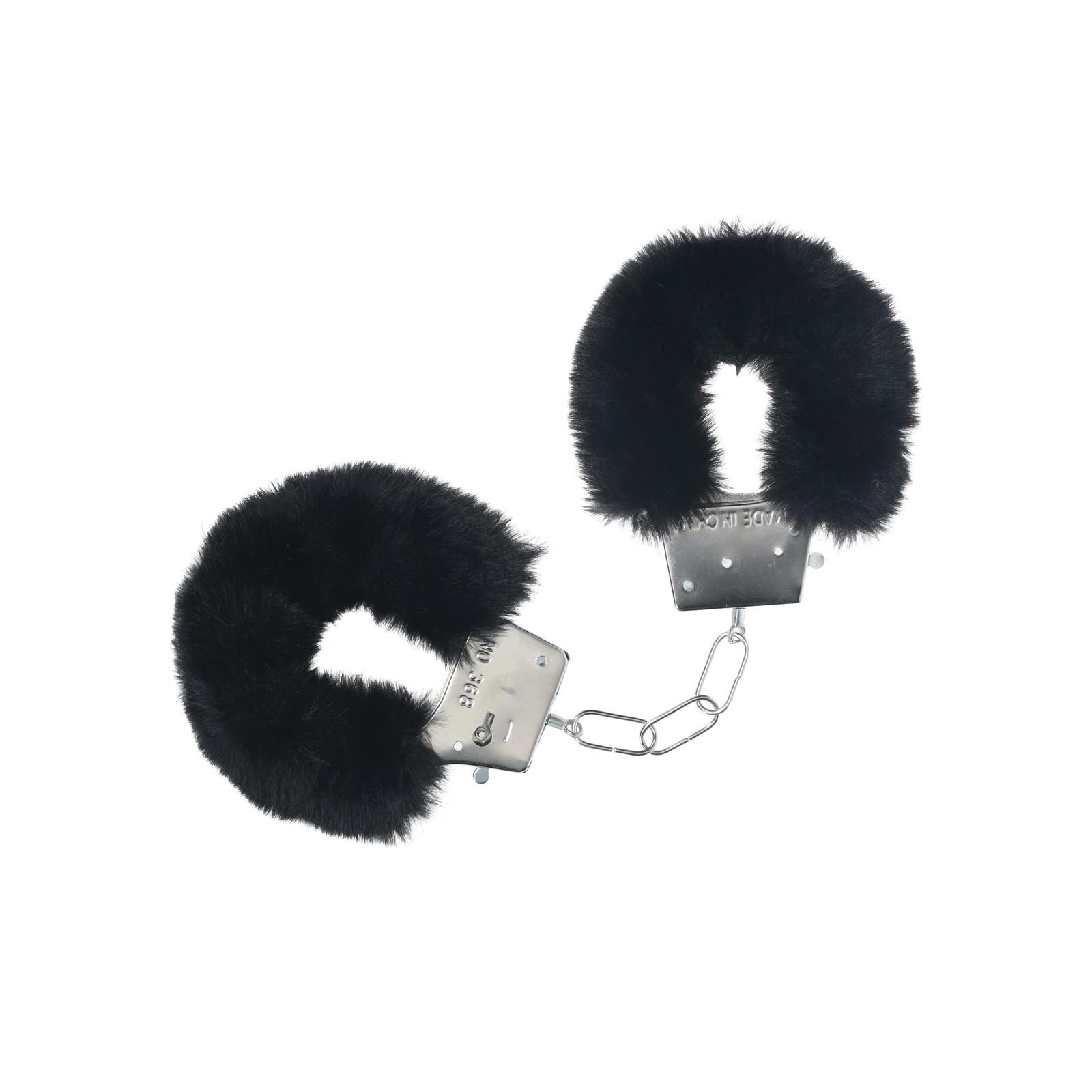 Classic Fluffy Handcuffs - Black