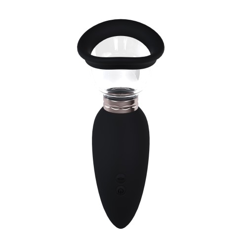 Arousing Clitoral, Nipple & Breast Pump in Black