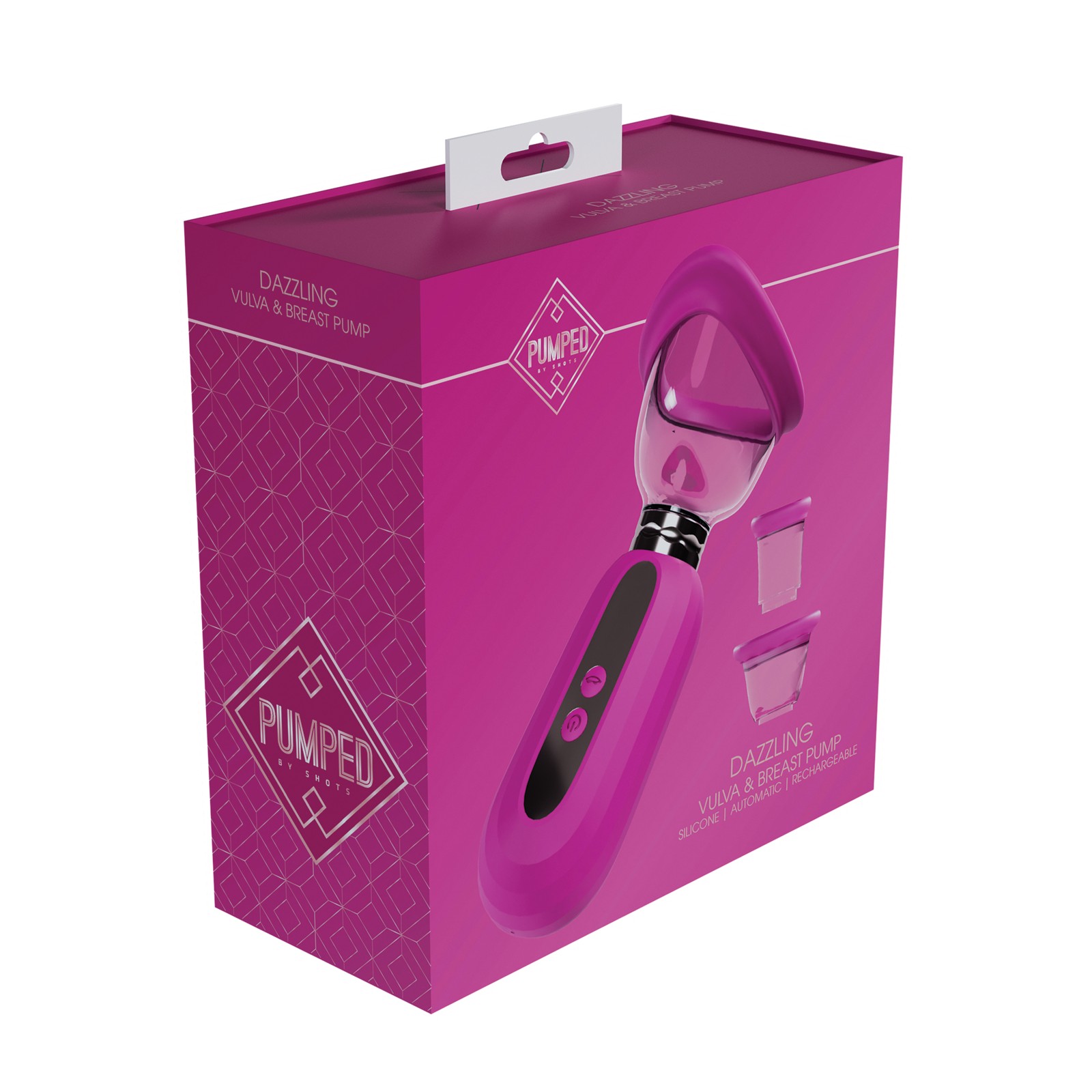 Shots Dazzling Clitoral and Nipple Pump - Pink