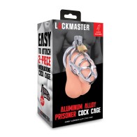 Lockmaster Stainless Steel Prisoner Cock Cage for Ultimate Control