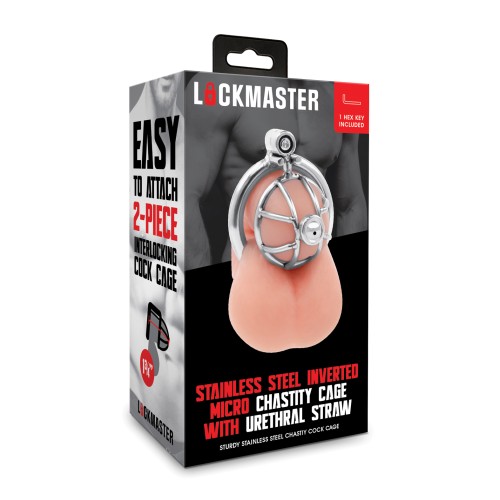 Lockmaster Stainless Steel Micro Chastity Cage