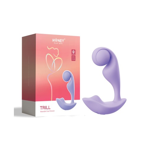 Trill Single Ball Wearable Dual Vibrator