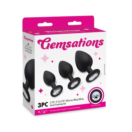 Gemsations Bling Butt Plug Training Set