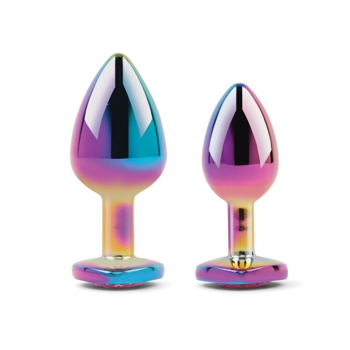 Gemsations Rainbow Chrome Anal Training Set - 2 pcs