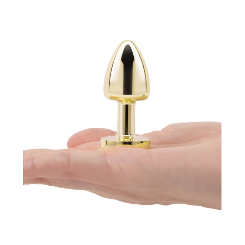 Gemsations 2 Inch Gold Butt Plug