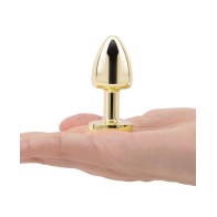 Gemsations 2 Inch Gold Butt Plug