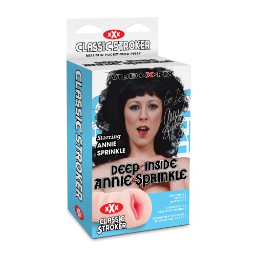 Classic Stroker Annie Sprinkle Lifelike Masturbator