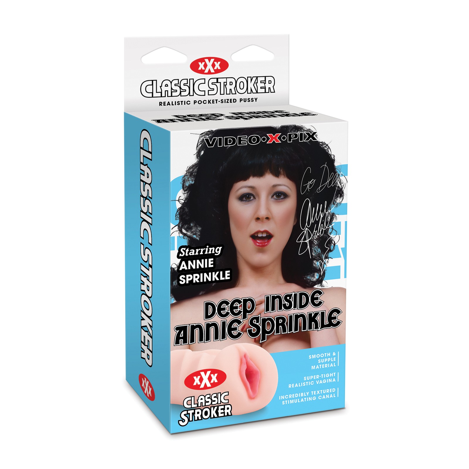 Classic Stroker Annie Sprinkle Lifelike Masturbator