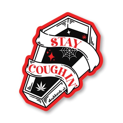 Halloween Stay Coughin Sticker Pack of 3