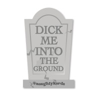 Pegatinas de Halloween Dick In Ground - Paquete de 3 para Decoración Divertida