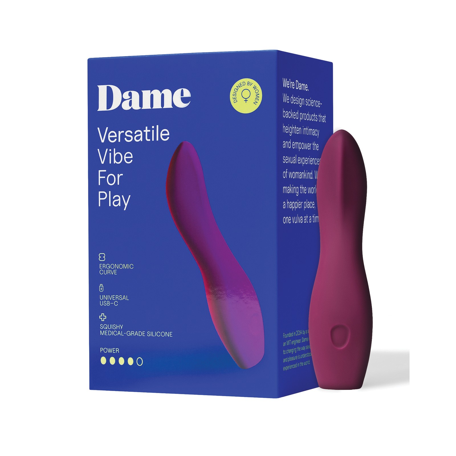 Dame Dip 2.0 Vibrador Versátil para Tu Placer