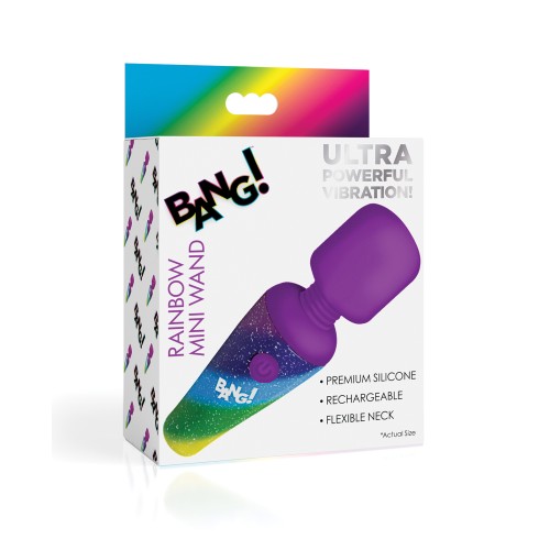 Bang Rainbow Mini Wand - High-Performance Vibrator