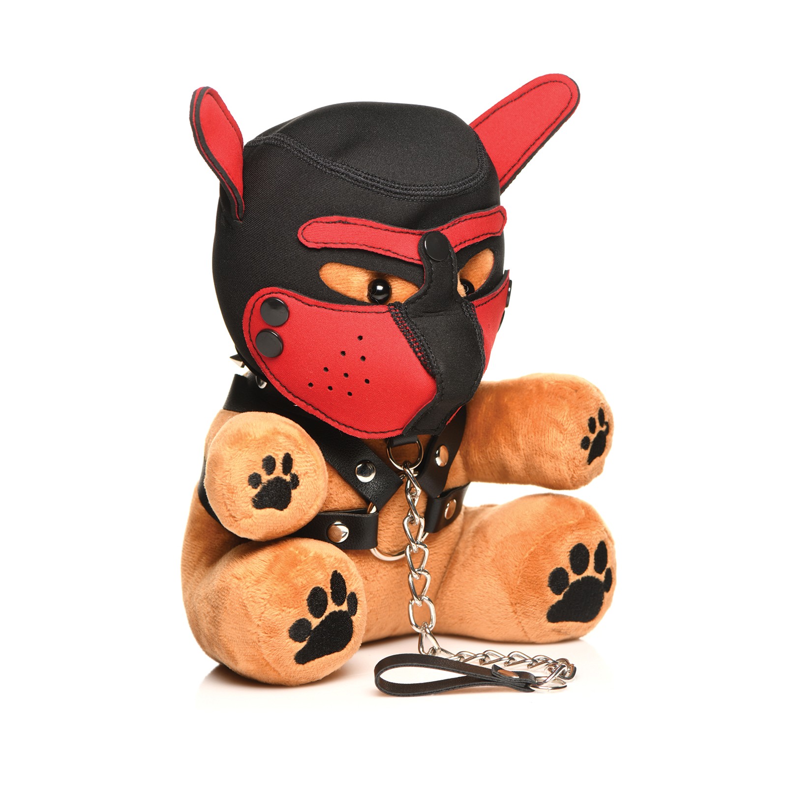 Kinky Pup Bear with Bondage Gear