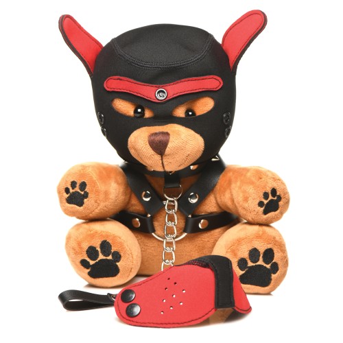 Kinky Pup Bear with Bondage Gear