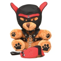 Kinky Pup Bear with Bondage Gear