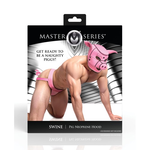 Master Series Swine Pig Neoprene Hood