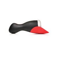 Curve Toys Jock Sucking & Vibrating Masturbator Black/Red