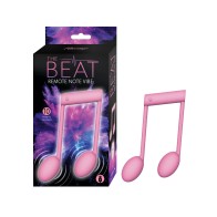 The Beat Remote Note Vibe - Pink Toy for Adults