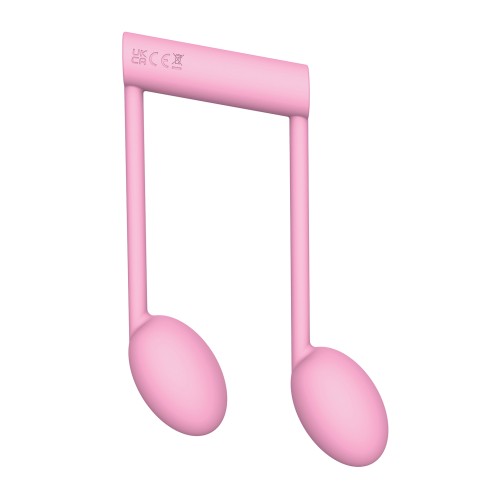 The Beat Remote Note Vibe - Pink Toy for Adults