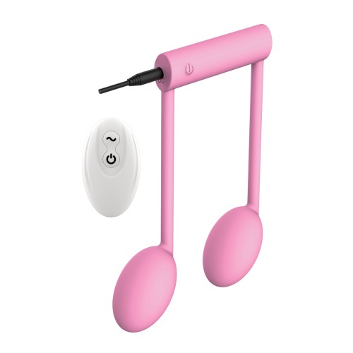 The Beat Remote Note Vibe - Pink Toy for Adults